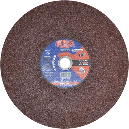 DISCO P/CORTE METAL 14x7/64x1 C.733 AUSTROMEX