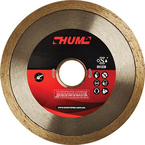 DISCO D/DIAMANTE 41/2x0.08x7/8 R.CONT.C.2556 AUSTROM.