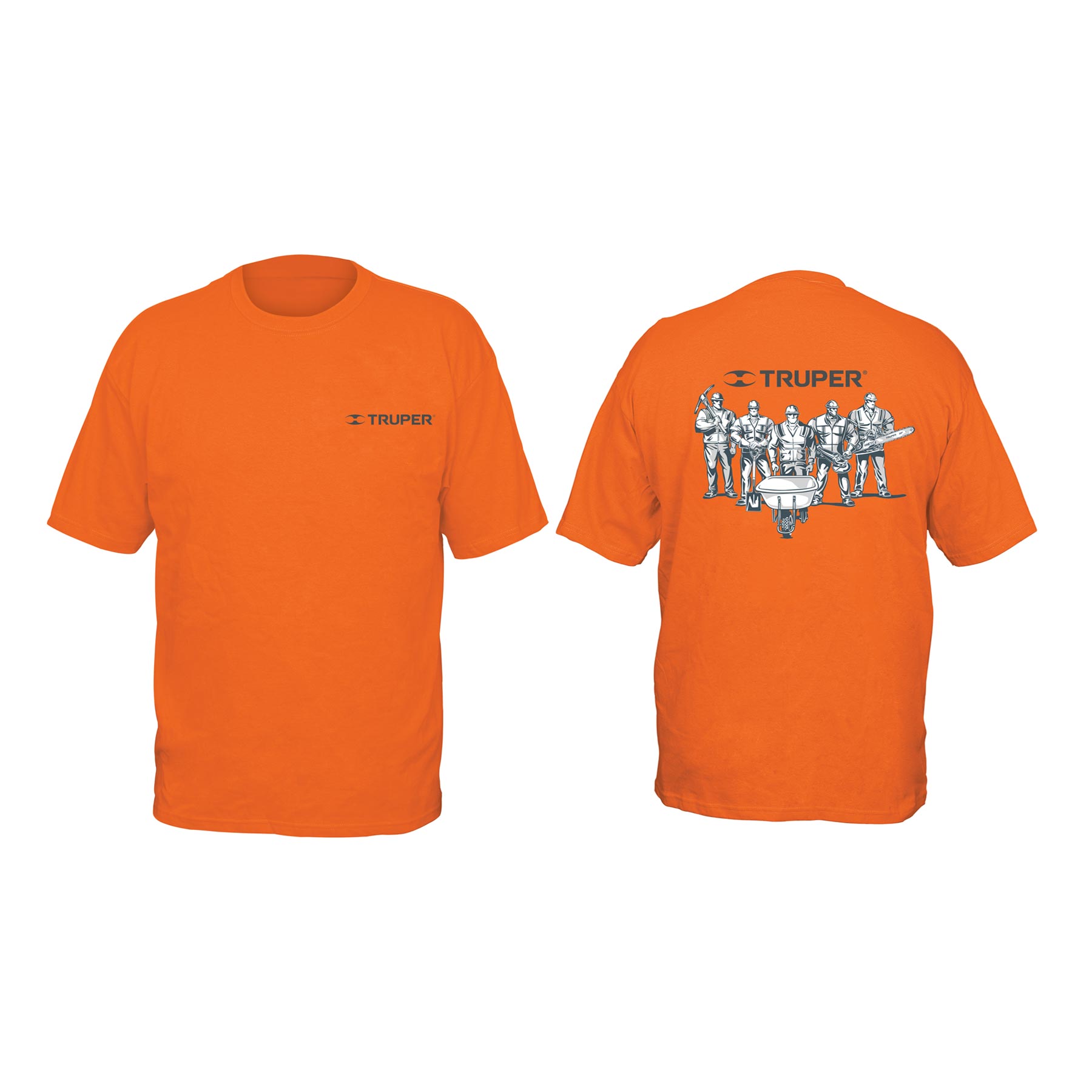 P CAMISETA CAMNAR40 NARANJA TRUPER 60430