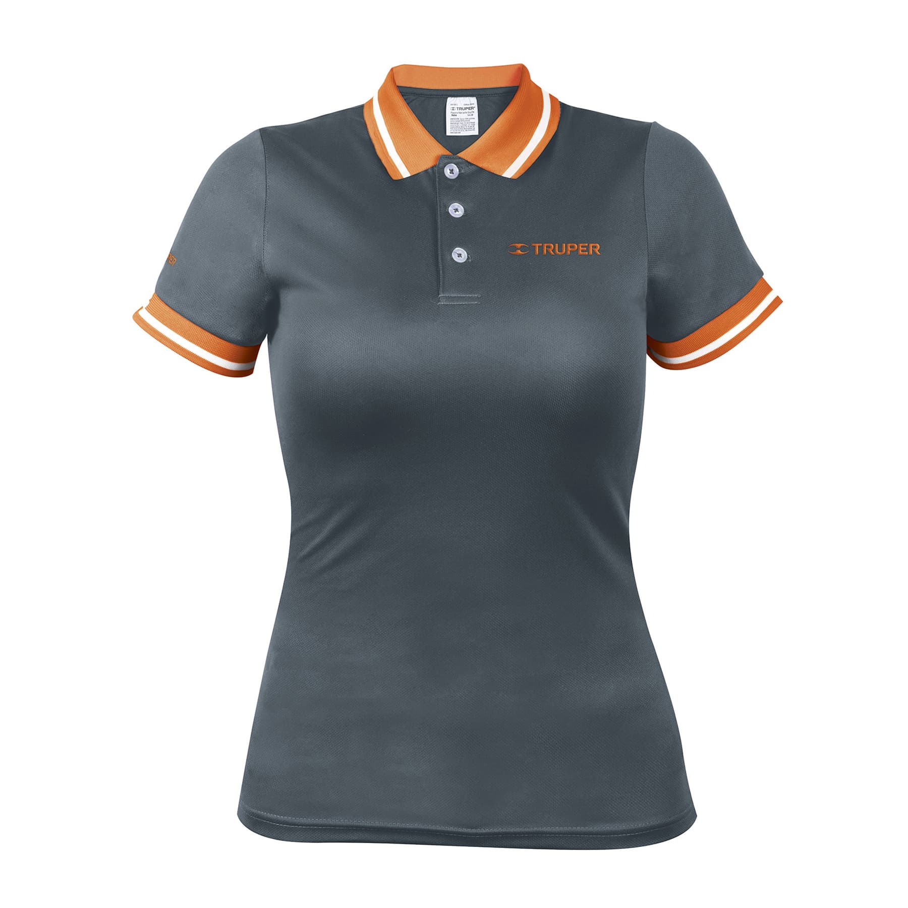 P PLAYERA DRYGDG TIPO POLO DRY FIT GRIS TALLA G P/DAMA