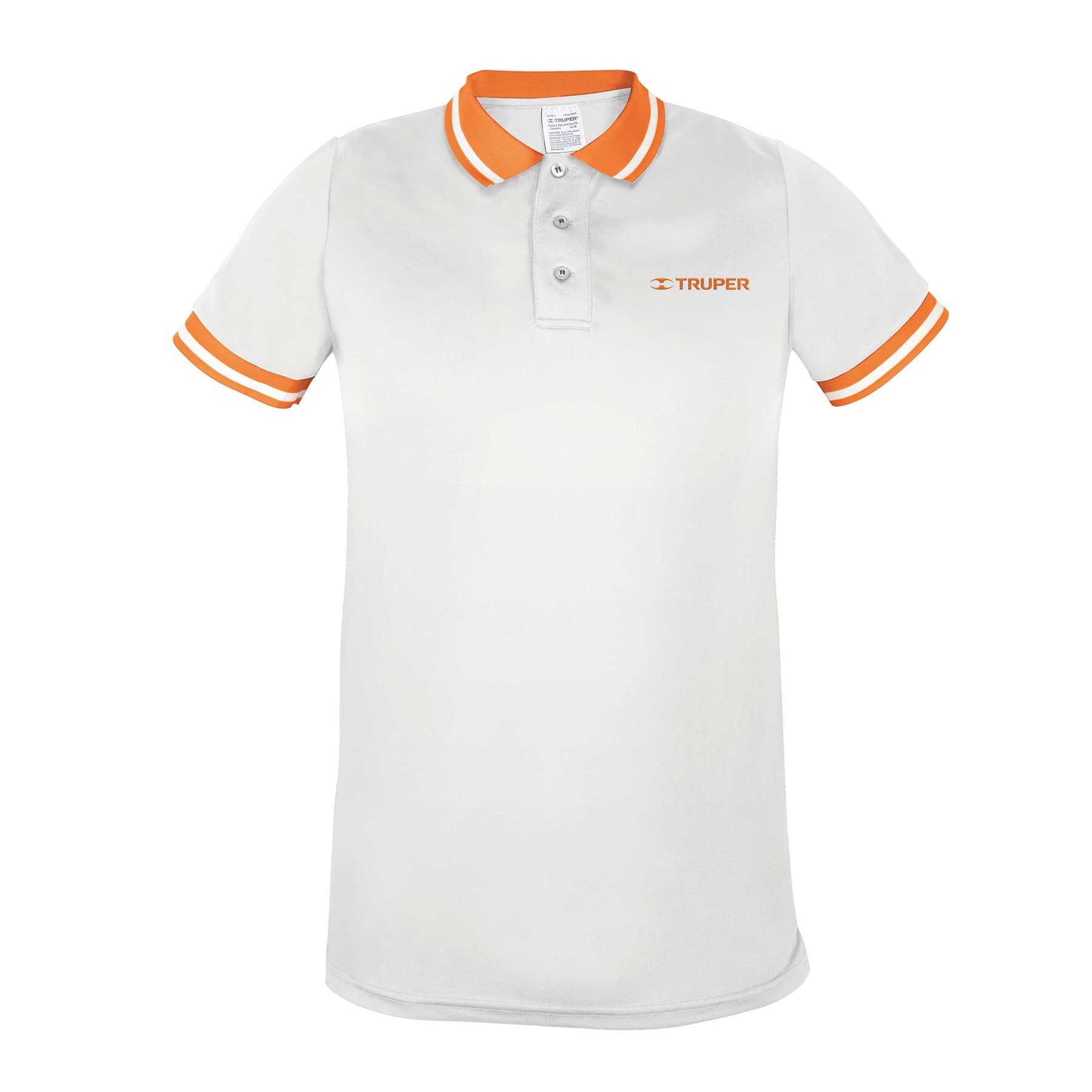 PLAYERA DRYBCXG TIPO POLO DRY FIT BLANCA T/XG P/CAB 69976