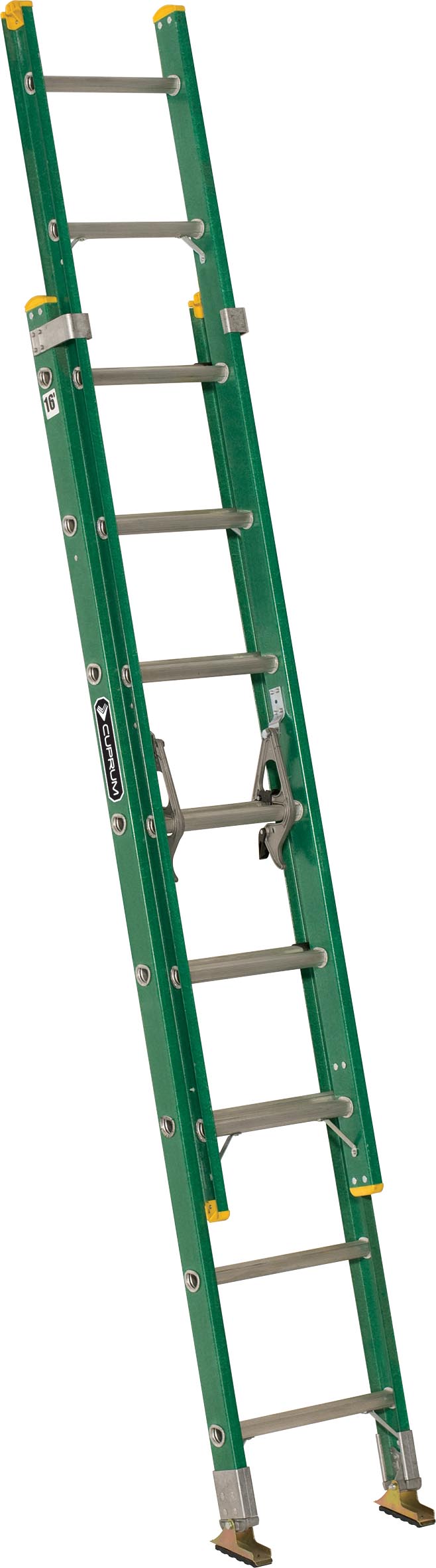 ESCALERA EXTENSION 61816N FIBRA VIDRIO VERDE CUPRUM  SP