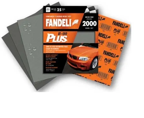 LIJA DE AGUA B99 G2500 MICROFINO P/25 76145 FANDELI