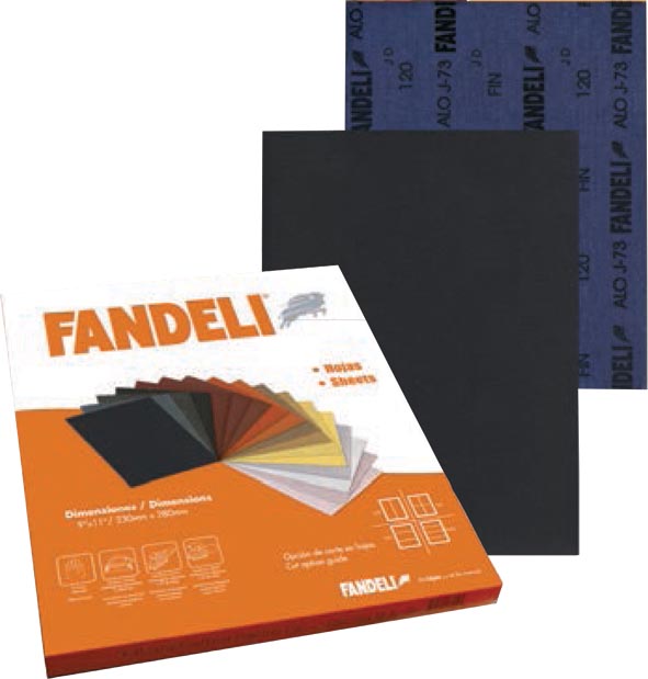 LIJA ESMERIL J73 MEDIANO G80 P/50 PZS 02332 FANDELI