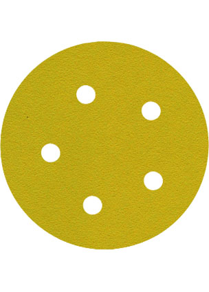 DISCO LIJA 5 x 0 G80 A080 C/GRIPIT C/5 PERF.06409 FANDELI