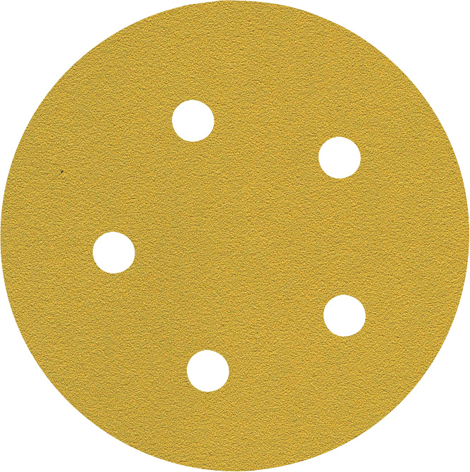 DISCO LIJA 5 X 0 G180 A080 C/GRIPIT C/5 PERF. 06410 FAN...