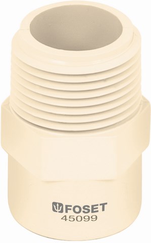 ADAPTADOR CPVC611 MACHO 1/2 CPVC FOSET