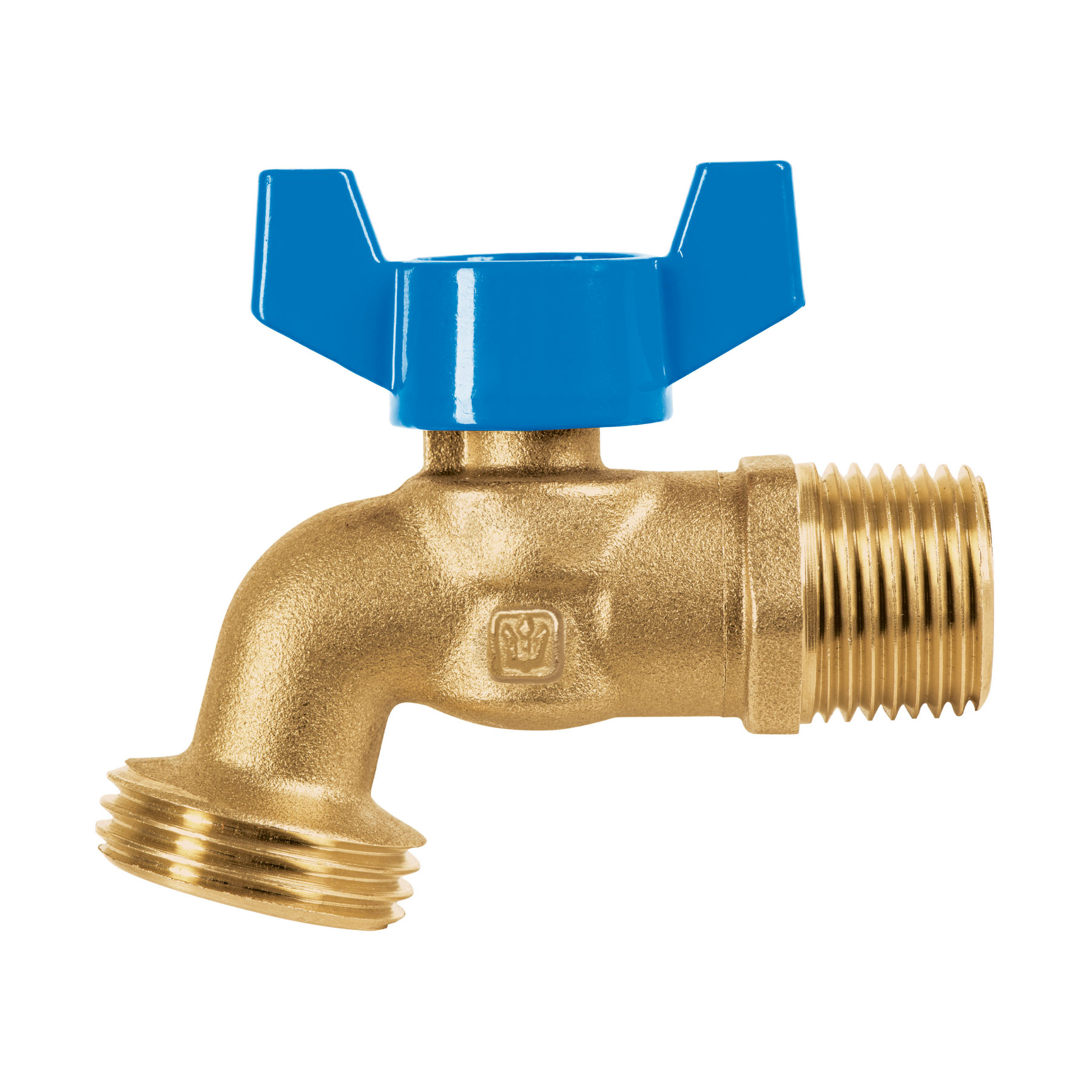 LLAVE LLE128L D/ESFERA LATON 1/2 C/ROSCA P/MANG 49053