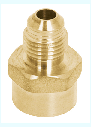 NIPLE CAMPANA CLG491 3/8X3/8 FLARE NPT FOSET