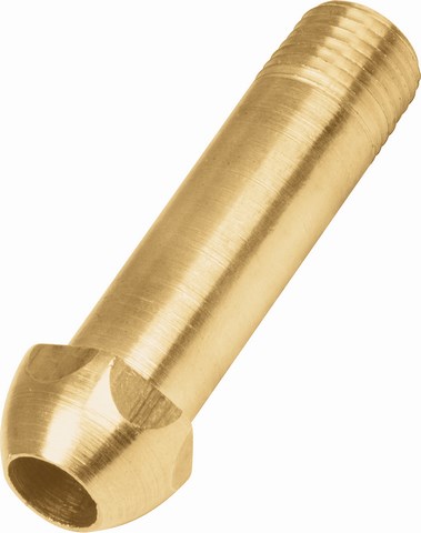 PUNTA POOL POL6R CORTA C/ROSCA 1/4x 6 CMS. FOSET