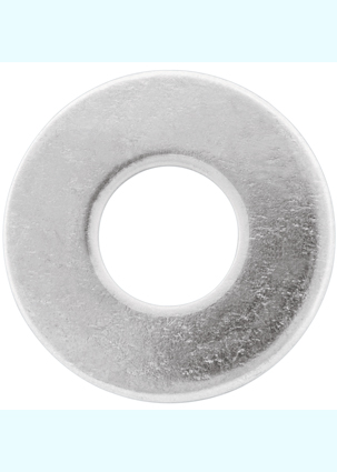 RONDANA PLANA ARA7/16 ACERO GALV 1KG FIERRO