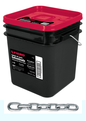 CADENA CAGA5/16 GALV. 5/16 CUB. 20 MTS. FIERO TC1109