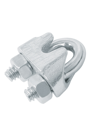 NUDO1/4 PERRO GALV.1/4 P/CABLE B/2 FIERO/TC0954