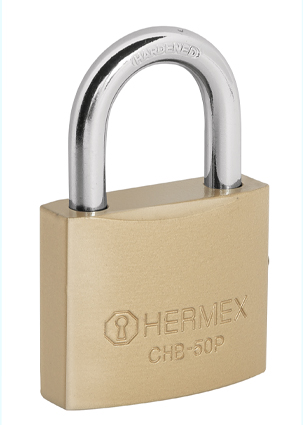 CANDADO CHB25P D/HIERRO 25 MM. EN BLISTER HERMEX