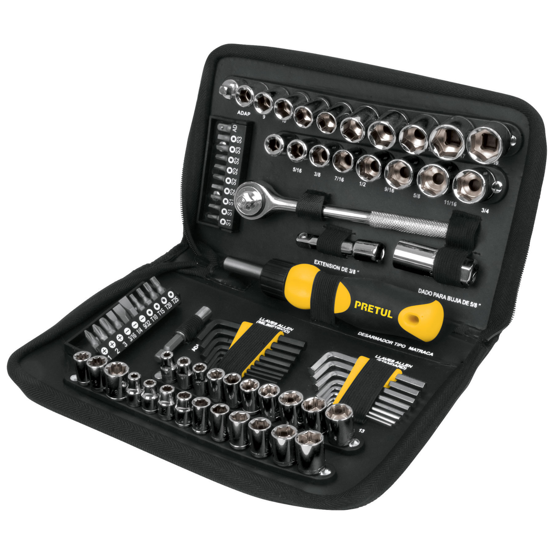 JGO SET85 D/MECANICA 85 PZS ESTUCHE PLAST