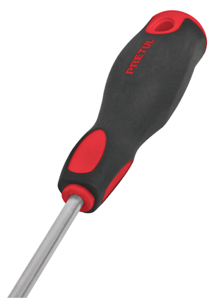 DESARMADOR DR1/4x6BP PLANO CONF/GRIP PRETUL