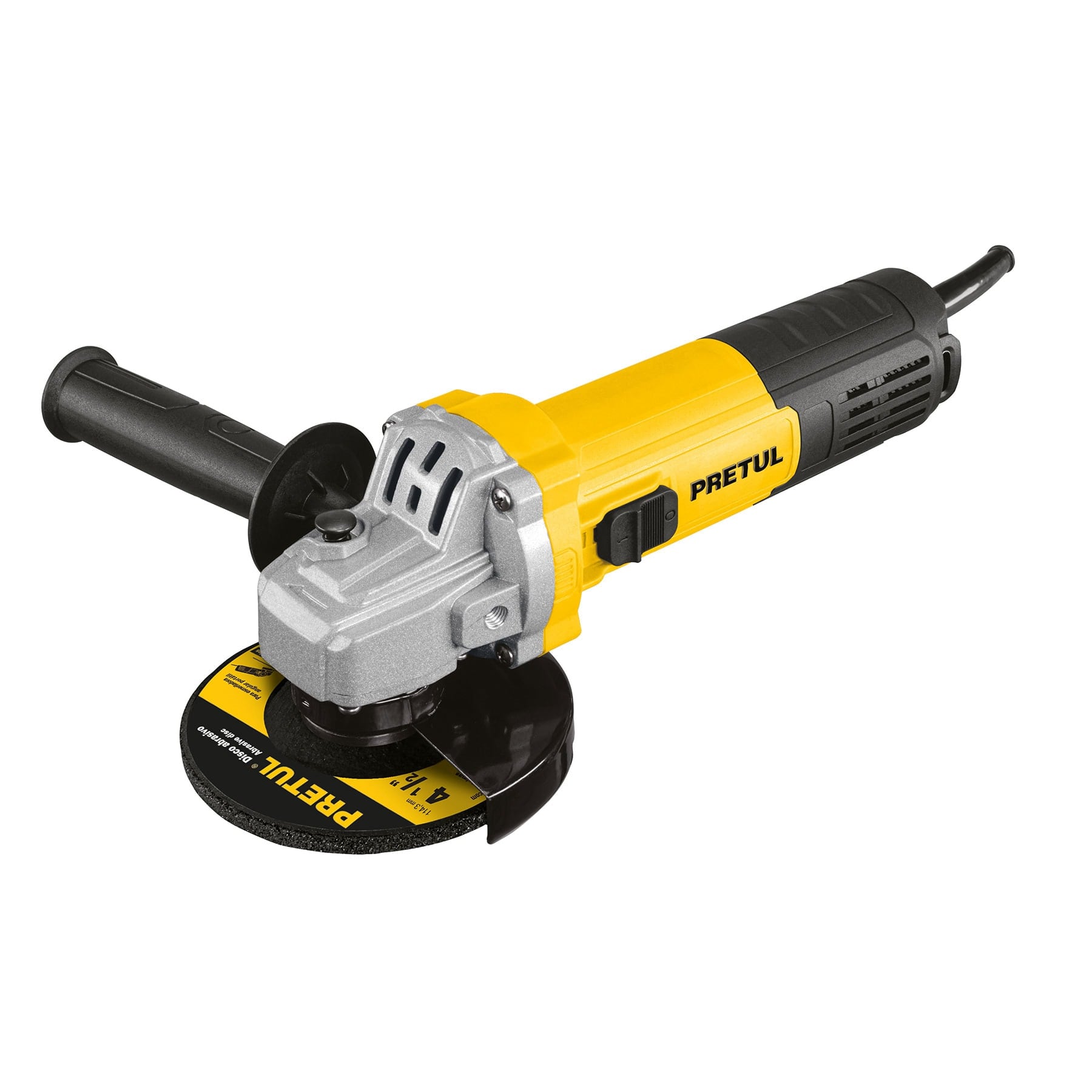 MINI ESMERILADORA ANGULAR ESMA41/2P5 550W PRETUL