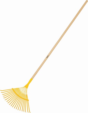 ESCOBA EM20P METALICA P/JARDIN 20D.CURVA PRETUL