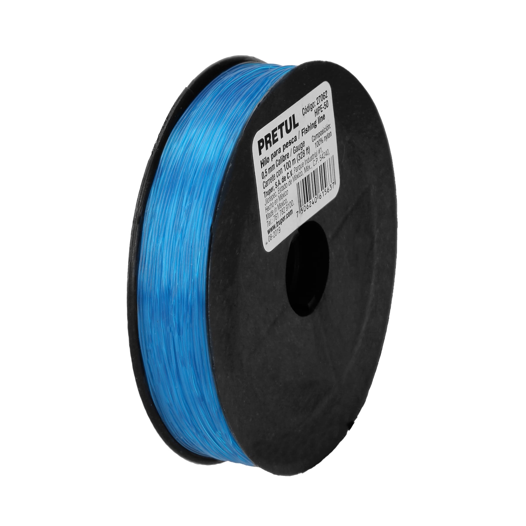 HILO HIPE50 SEDAL P/PESCA 50X100 AZUL PRETUL 27062