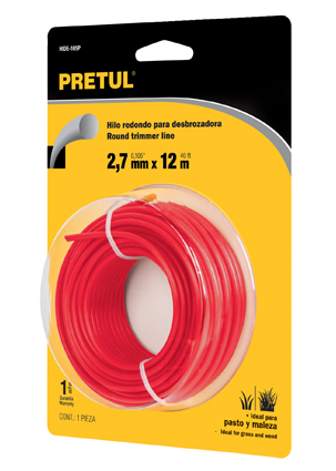 HILO P/DESBROZADORA AZUL HIDE65P 1.6MM 15M. PRETUL