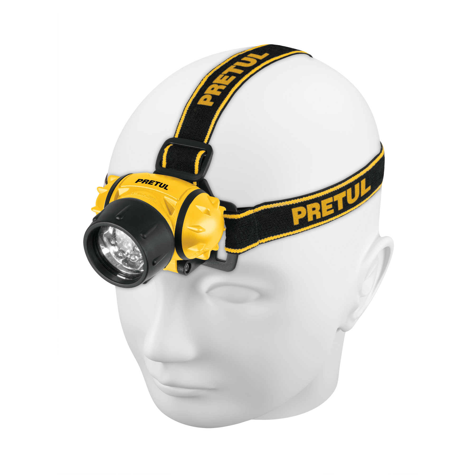 LINTERNA LICA3AAAP P/CABEZA 3PILAS AAA 28LUM 3LED PRETUL