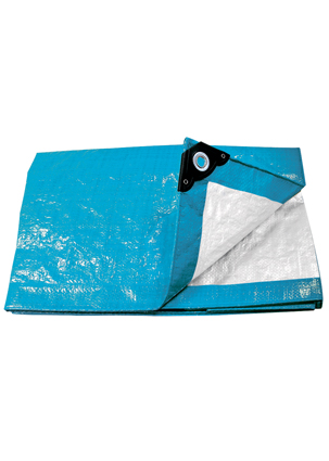 LONA LP44 POLIETILENO 4X4 MTS. AZUL PRETUL