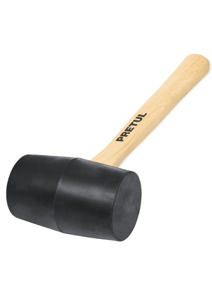 MAZO DE HULE 16 OZ MH16P PRETUL/WF6446