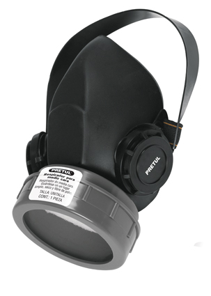 MASCARILLA RES1P P/RESPIRADOR D/1 FILTRO PRETUL