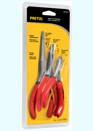 PINZA JGOPM3P JGO. C/3 PZAS PRETUL