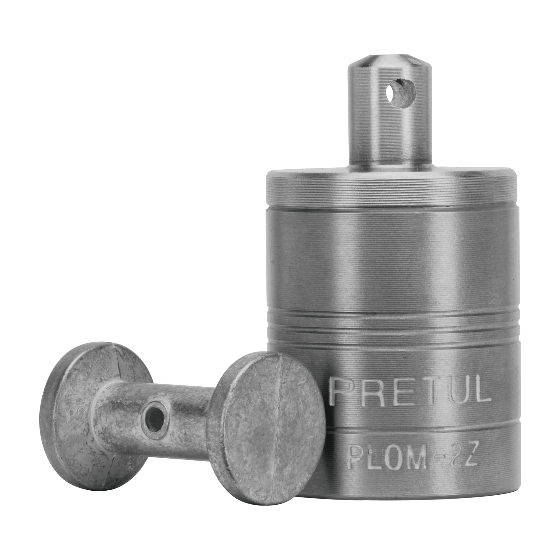 PLOMADA PLOM2Z DE ZAMAC  2 PRETUL