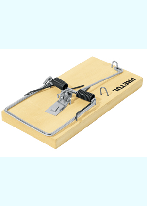 TRAMPA RAT7M P/RATA D/MADERA GRANDE PRETUL