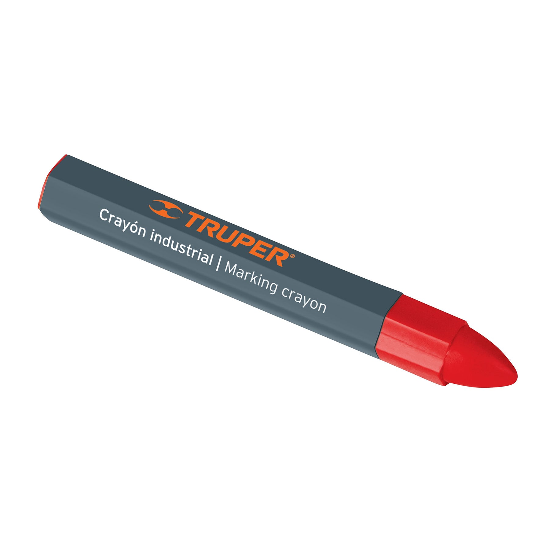 CRAYON CRA11R ROJO INSUSTRIAL C/2 PZA TRUPER 101687