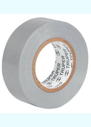 CINTA D/AISLAR M33G 3/4 X 18 MTS GRIS TRUPER