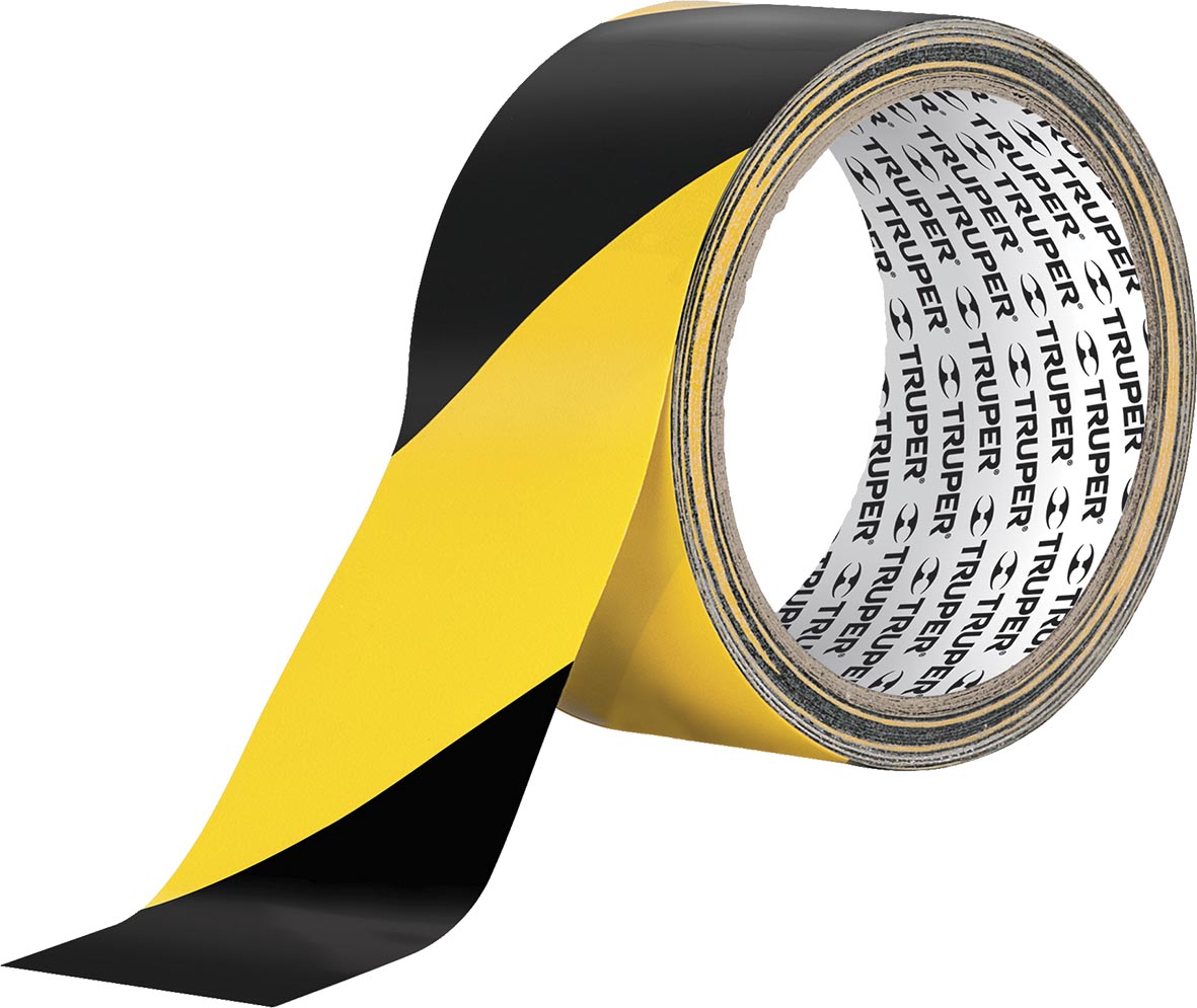 CINTA CIPRE18A/CIPRE33A D/SENALIZACION AMAR.NEGRO TRUPER