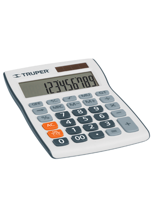 CALCULADORA CALC15E ESCRITORIO COMPACTA TRUPER