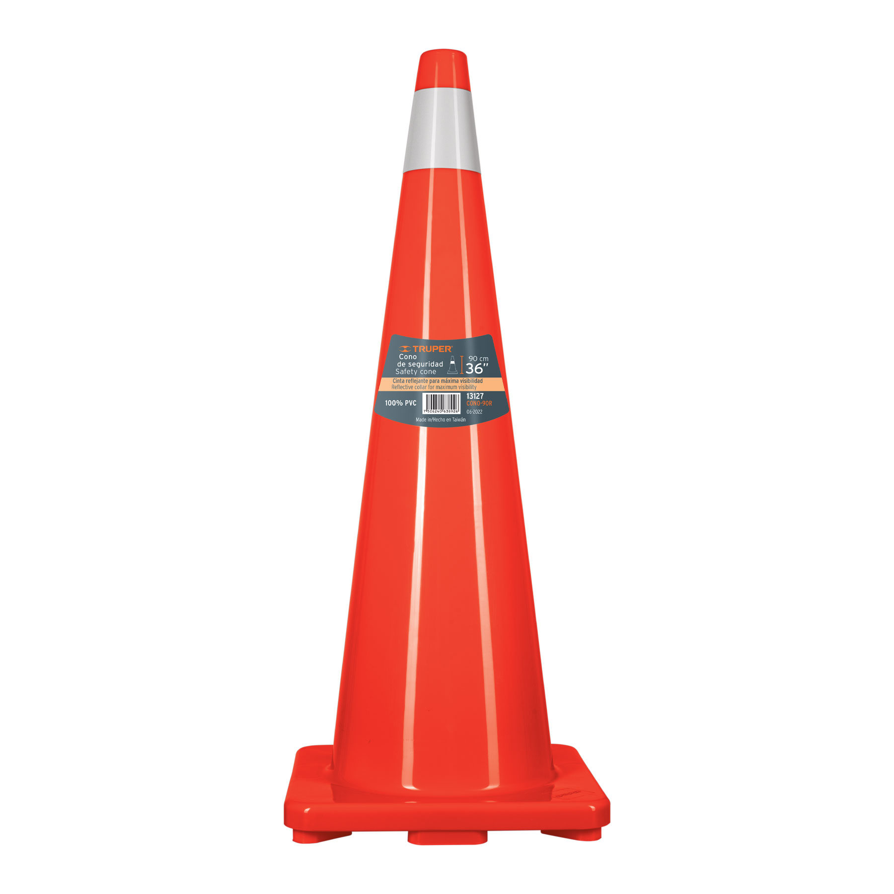 CONO CONO90R PRECAUCION 90 CM. C/REF. TRUPER