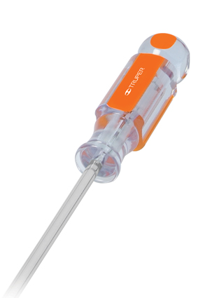 DESARMADOR DR1/4 x 6 PLANO M/ACETATO TRUPER TC4195