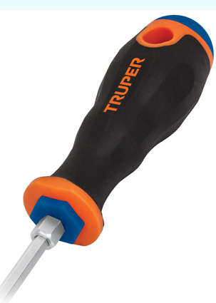 DESARMADOR DP1/4 x4B PHIL.M/CONFORT GRIP TRUPER