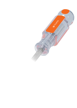 DESARMADOR DC1/4 x6 PLANO B/CUAD.M/ACETATO TRUP