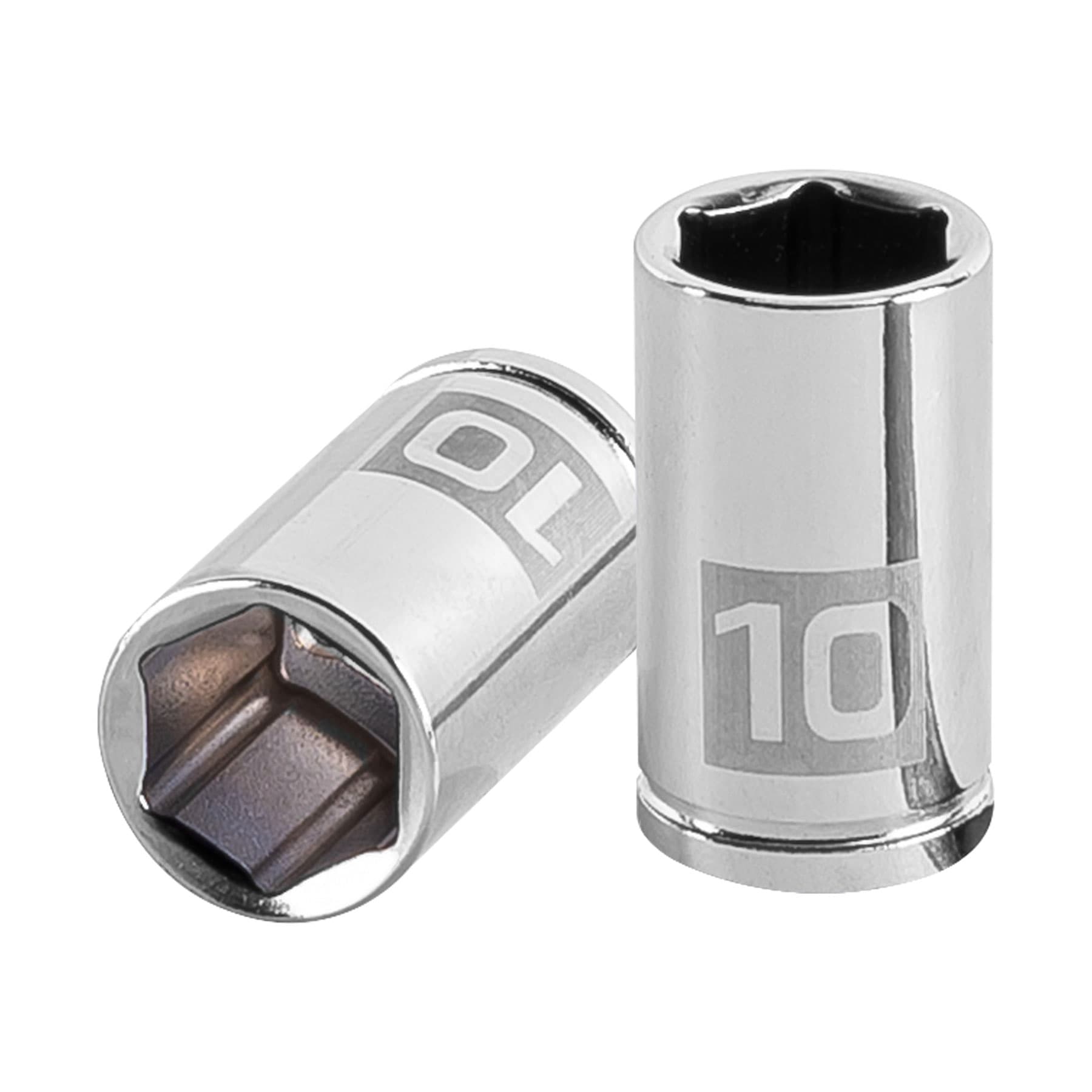 DADO D1410M 10MM CUADRADO 1/4 6PTS.TRUPER