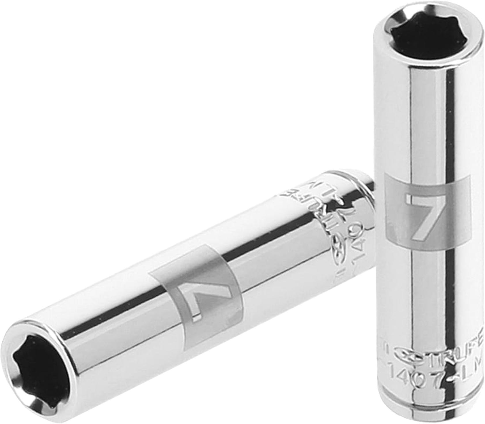 DADO D4707LM/D1407LM LARGO 7MM CU1/4 6PTS.TRUPER