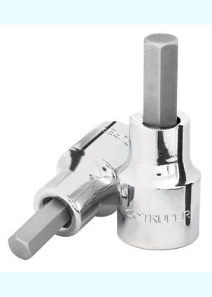 DADO D54415/16 / D12415/16  P/HEX 5/16 CUADRO 1/2 TRUPER