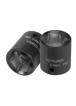 DADO D7422H IMPACTO 11/16 STD.6PTS TRUPER SP