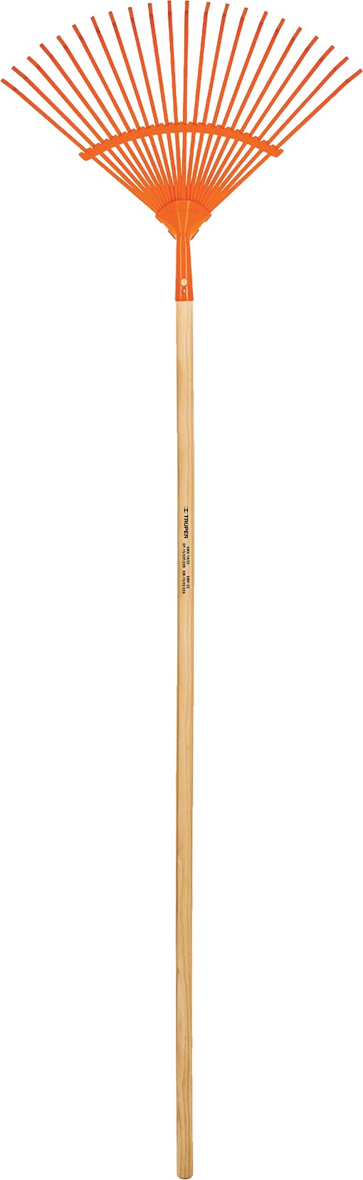 ESCOBA EM22 METALICA P/JARDIN 22D CURVA TRUPER