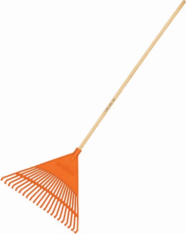 ESCOBA EP22R PLASTICO P/JARDIN RIG. 22 DT TRUPER