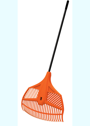 ESCOBA EP26X PLASTICO P/JARDIN 26 DT TRUPER