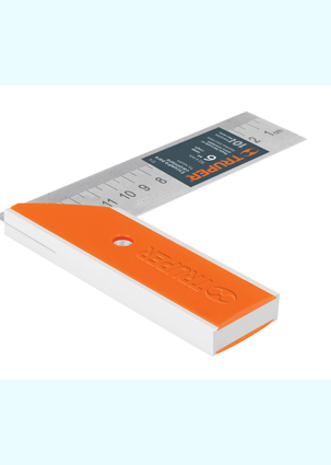 ESCUADRA EC6 CARPINTERO 6 INOX.TRUPE TC0831