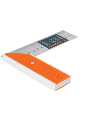 ESCUADRA EC10 CARPINTERO 10 INOX.TRUPE