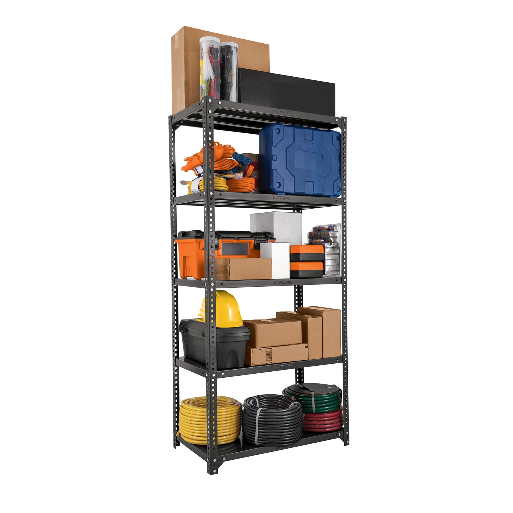 ESTANTE REST120 METALICO P/ALMACEN 5 REPISAS 600 KG