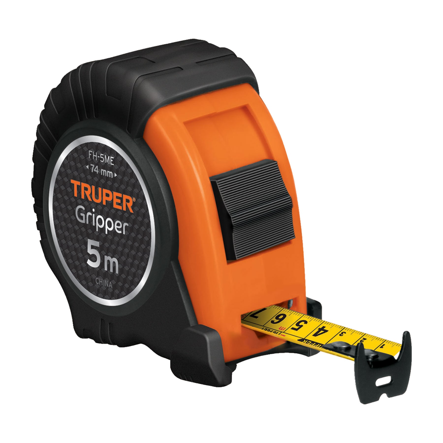 FLEXOMETRO FH5ME CONTRA IMPACTO 5M 3/4 GRADUACIÓN METRICA